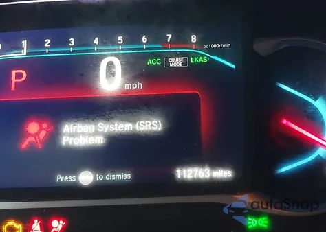 2019 Honda Pilot Ex-L из США, поврежденный, VIN 5FNYF6H56KB001064